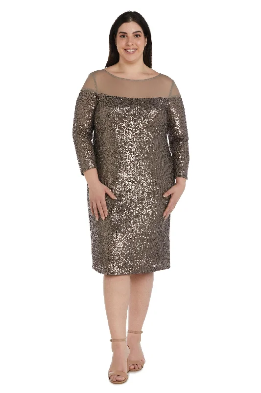 R&M Richards 2428W Short Plus Size Dress