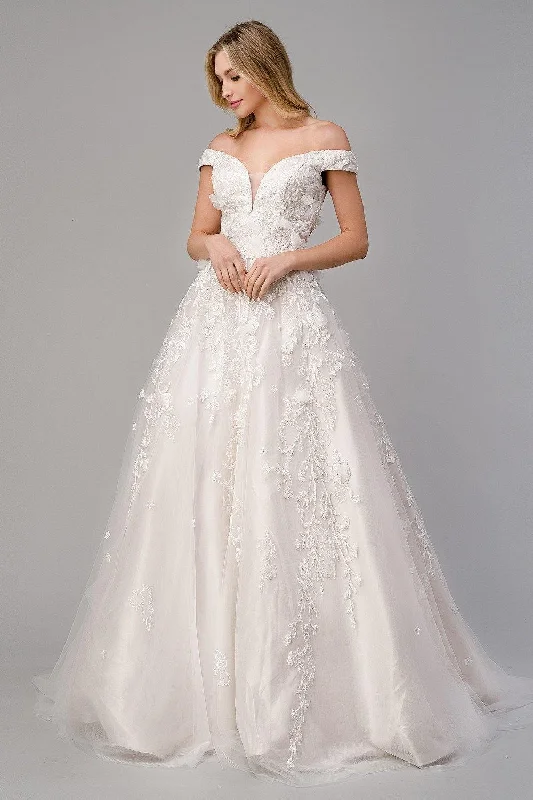 Andrea & Leo A1027W Peony Long Wedding Dress