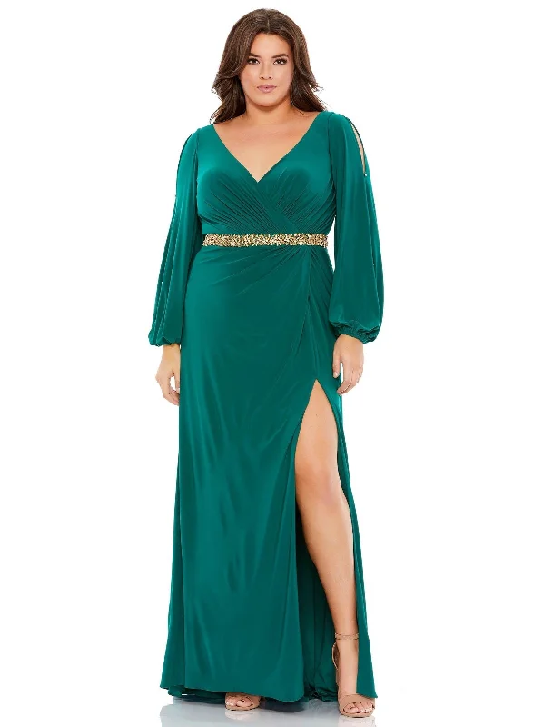 Mac Duggal 67747 Fabulouss Long Plus Size Dress