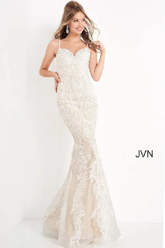 Jovani 65529 Long Formal Wedding Dress