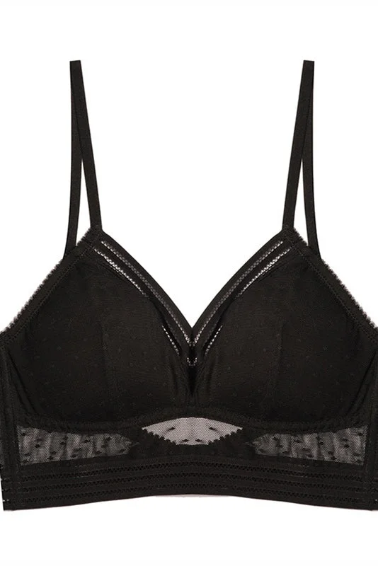 U-Back Black Lingerie Set