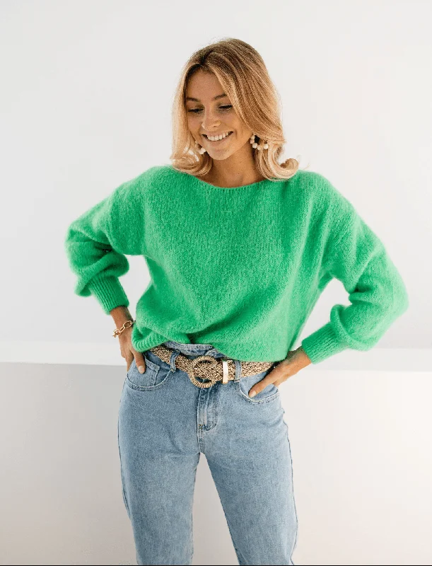 Green Francesca Sweater