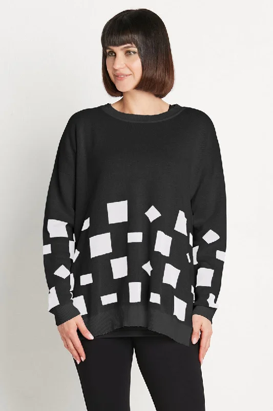 Planet Geometric Sweater