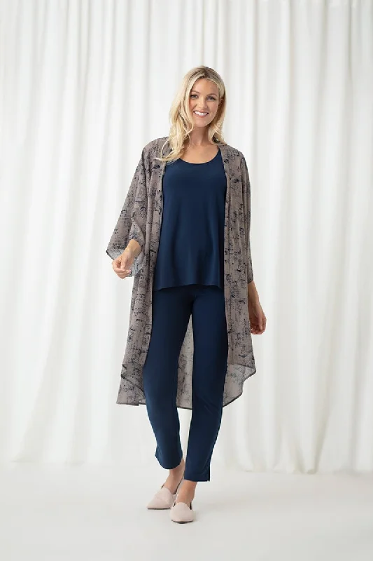 Whisper Kabuki Sleeve Cardigan | Smokey Shades Sand