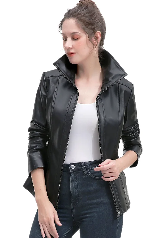 BGSD Women Josie Lambskin Leather Jacket