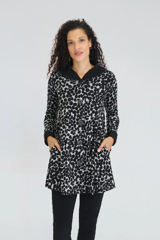 On The Dot Swing Coat | On The Dot