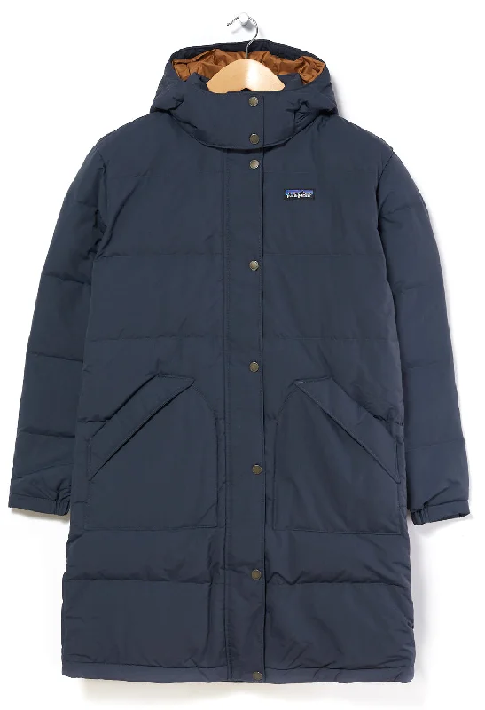 Patagonia Downdrift Women's Parka Jacket - Smolder Blue