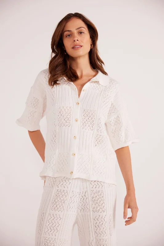 Kacey Knit Shirt | Ivy