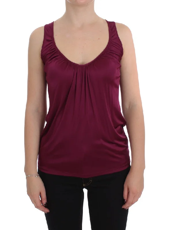 PLEIN SUD  Sleeveless Top Women's Blouse