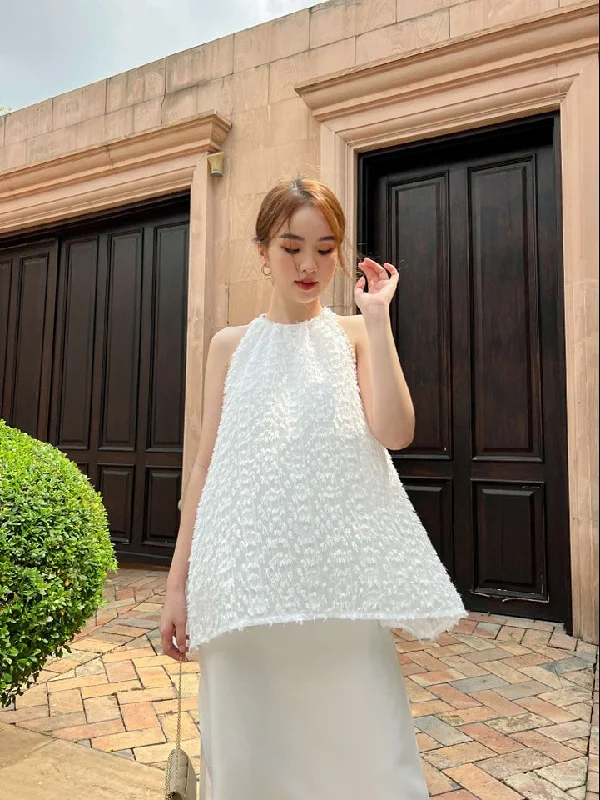 Athena Snowy sleeveless top - Gu Fashion | Vietnam Fashion Style