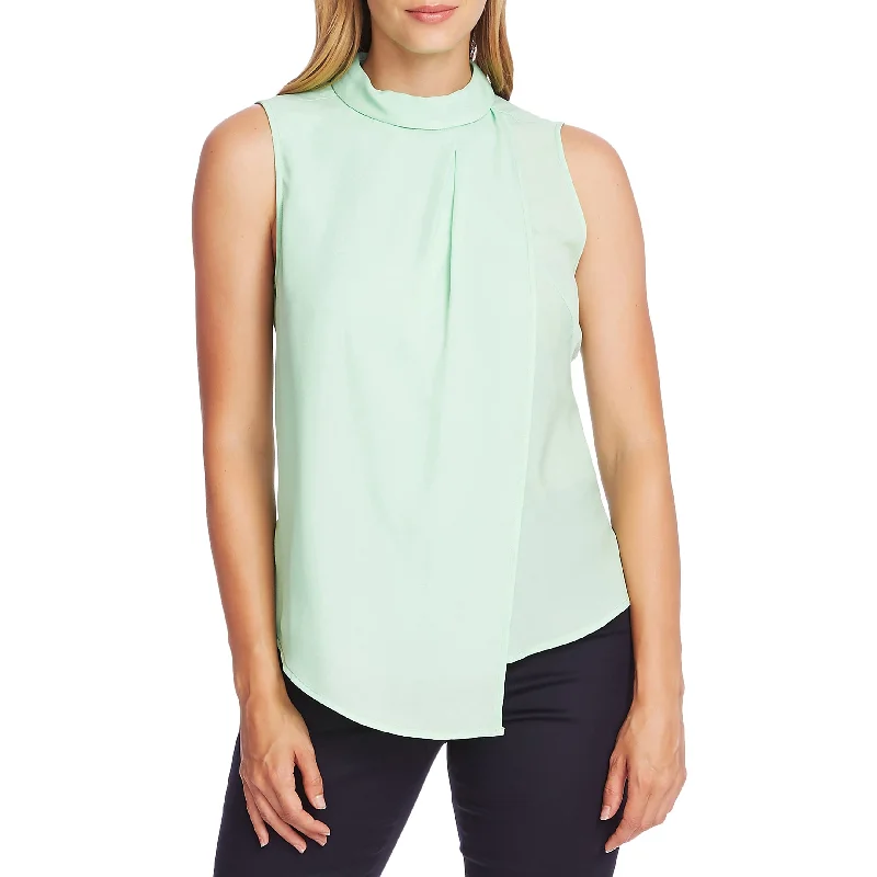 Vince Camuto Women's Shell Lightweight Sleeveless Green Size Medium