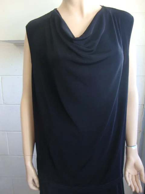 Peer Gynt Cowl Necked Sleeveless Top