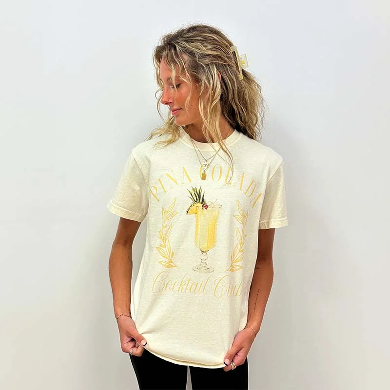 Pina Colada Graphic Short Sleeve T-Shirt