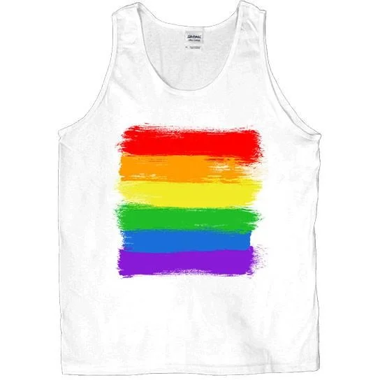 LGBTQIA+ Flag -- Unisex Tanktop