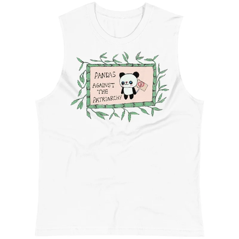 Pandas Against The Patriarchy -- Unisex Tanktop