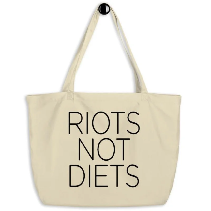 Riots Not Diets -- Tote Bag