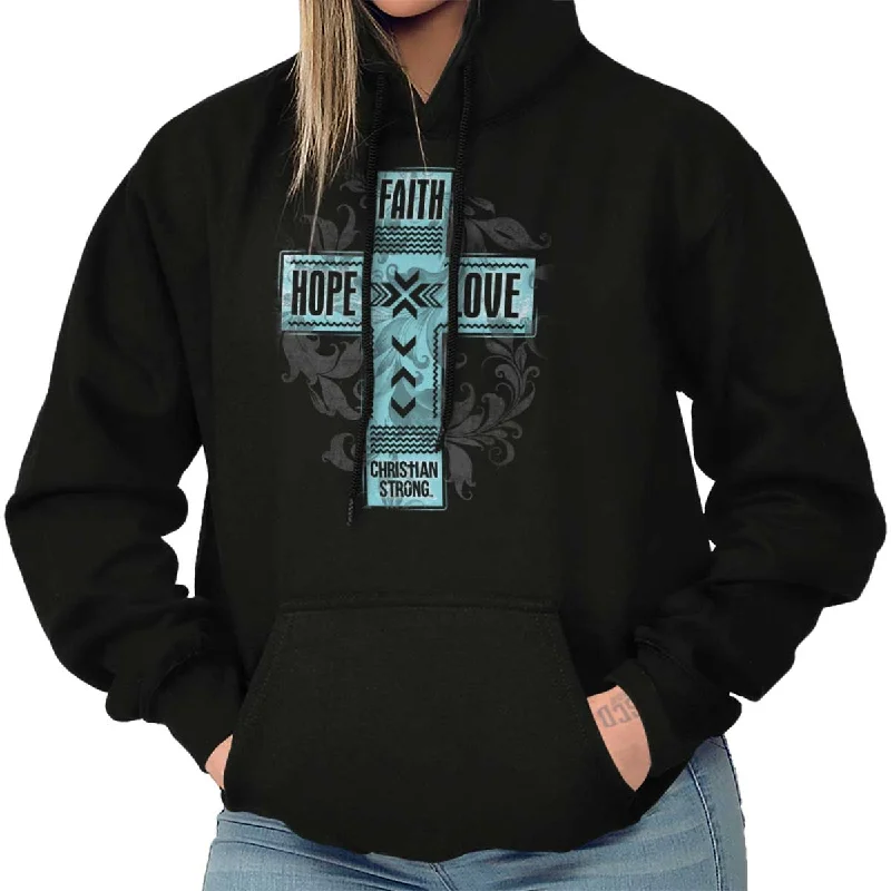 Faith Hope Love Hoodie