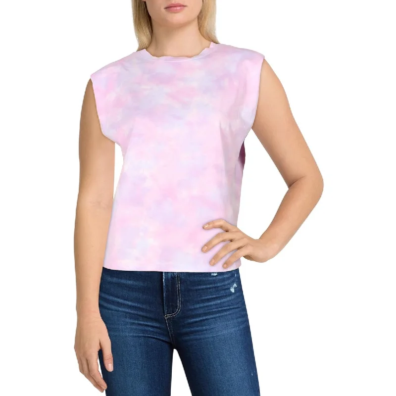 Generation Love Womens Lex Tie-Dye Sleeveless Top