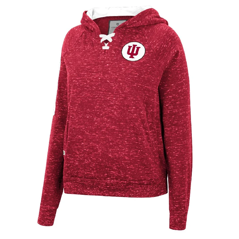 Ladies Indiana Hoosiers Devel Speckle Hood