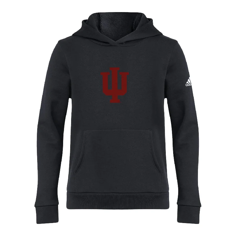 Youth Indiana Hoosiers Lover Room Black Hooded Sweatshirt