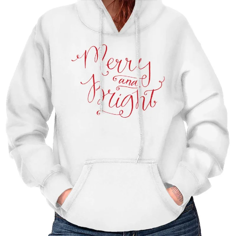 Merry And Bright Hoodie