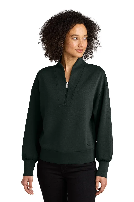 Ogio Womens Transcend 1/4 Zip Sweatshirt - Blacktop - COMING SOON